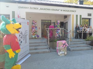 Oficjalne otwarcie Gminnego Żłobka „Bajkowa Kraina” w Moszczenicy