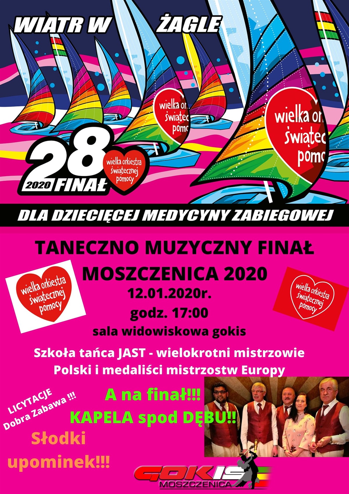 Moszczenica zagra po raz kolejny dla WOŚP 