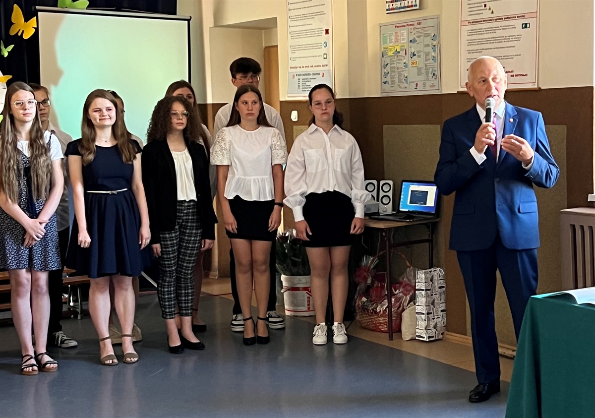 Zakończenie roku w SP Gazomia