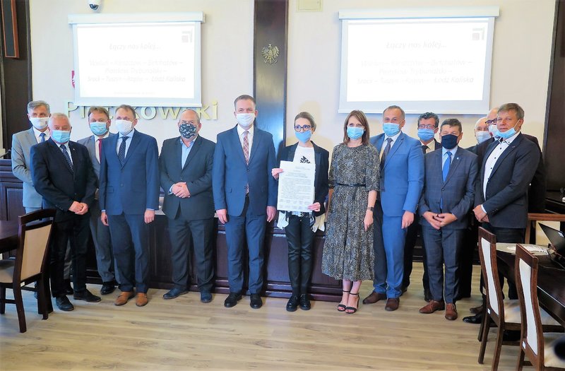 Wspólnie walczymy o nową linię kolejową